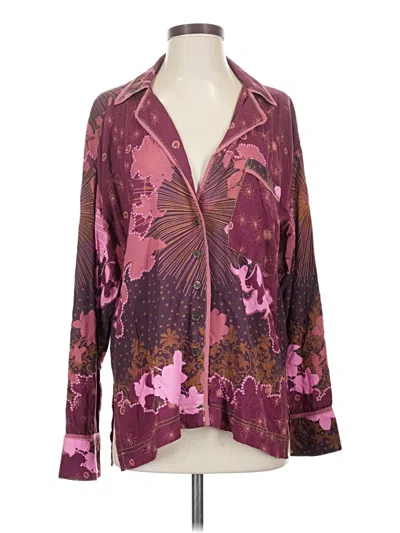 Pre-owned We The Free Kimono In Purple
