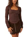 We The Free Layla Womens Corduroy Short Mini Skirt In Multi