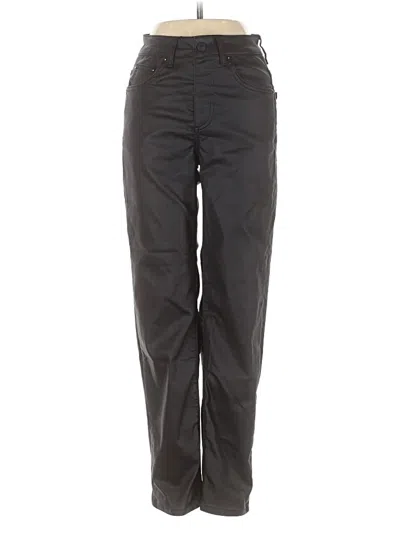Pre-owned We The Free Leather Pants In Black