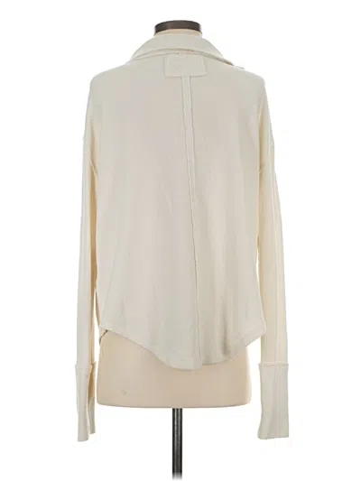 Pre-owned We The Free Long Sleeve Blouse In Ivory