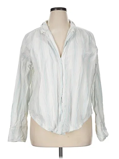 Pre-owned We The Free Long Sleeve Blouse In Ivory