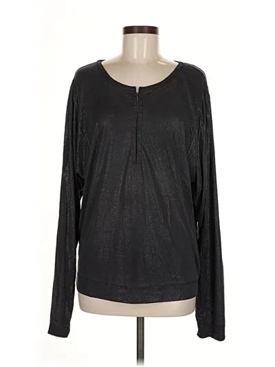 Pre-owned We The Free Long Sleeve T-shirt In Black