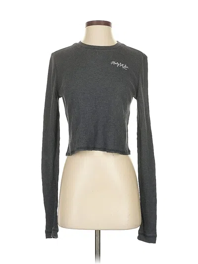 Pre-owned We The Free Long Sleeve T-shirt In Gray