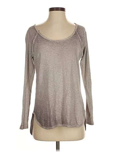 Pre-owned We The Free Long Sleeve T-shirt In Gray