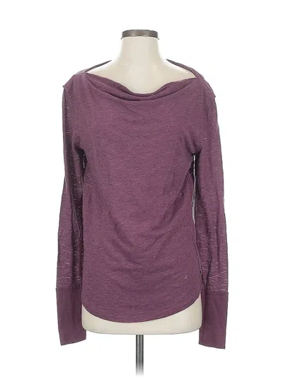Pre-owned We The Free Long Sleeve T-shirt In Purple