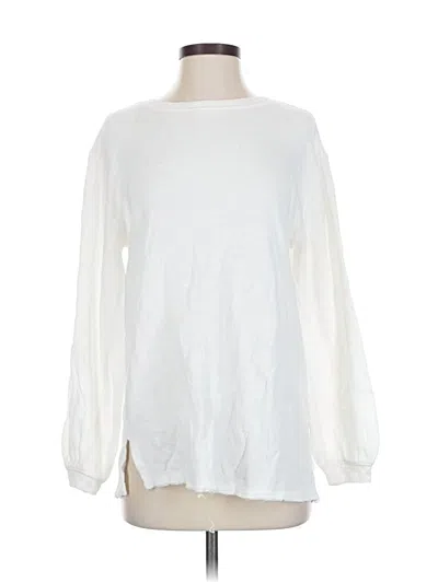 Pre-owned We The Free Long Sleeve T-shirt In White