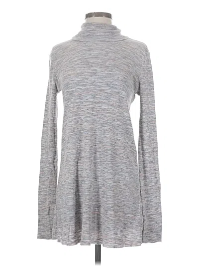 Pre-owned We The Free Long Sleeve Top Tan Turtleneck Tops