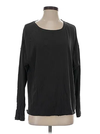 Pre-owned We The Free Long Sleeve T-shirt In Black