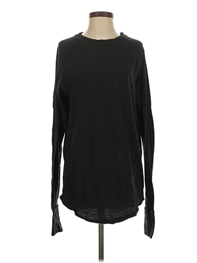 Pre-owned We The Free Long Sleeve T-shirt In Black