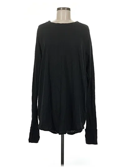 Pre-owned We The Free Long Sleeve T-shirt In Black