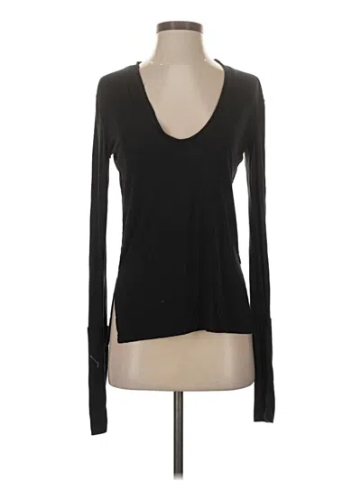 Pre-owned We The Free Long Sleeve T-shirt In Black