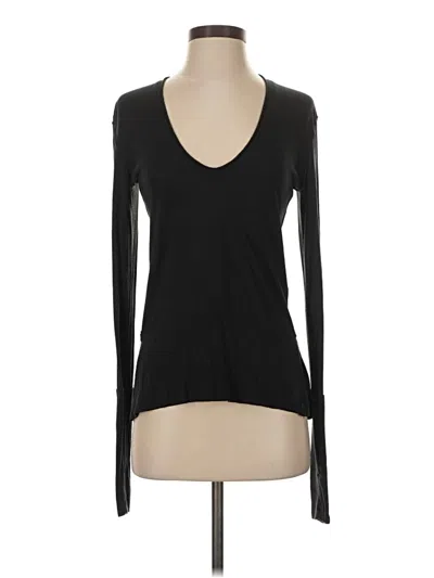 Pre-owned We The Free Long Sleeve T-shirt In Black
