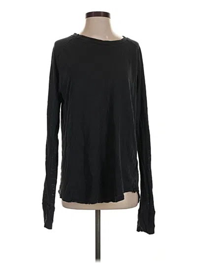 Pre-owned We The Free Long Sleeve T-shirt In Black