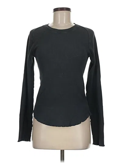 Pre-owned We The Free Long Sleeve T-shirt In Black