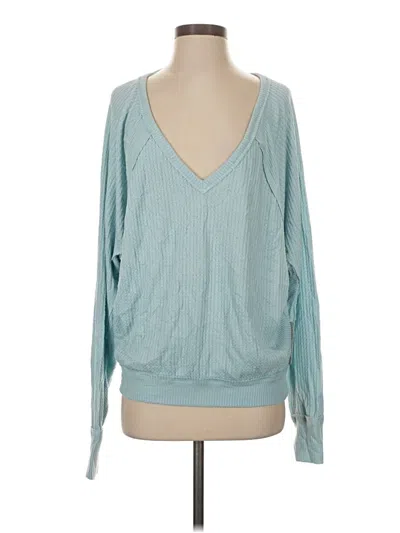 Pre-owned We The Free Long Sleeve T-shirt In Blue