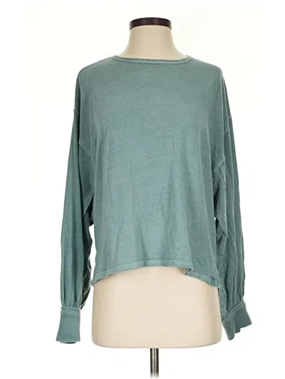 Pre-owned We The Free Long Sleeve T-shirt In Blue