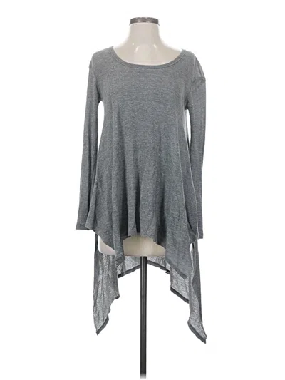 Pre-owned We The Free Long Sleeve T-shirt In Gray