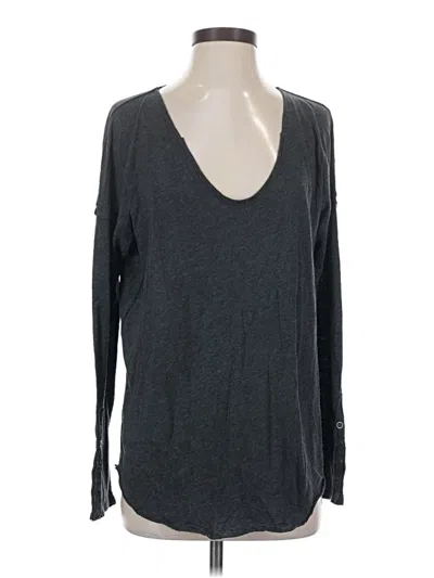 Pre-owned We The Free Long Sleeve T-shirt In Gray