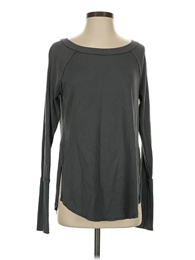 Pre-owned We The Free Long Sleeve T-shirt In Gray