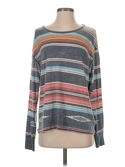 Pre-owned We The Free Long Sleeve T-shirt In Gray