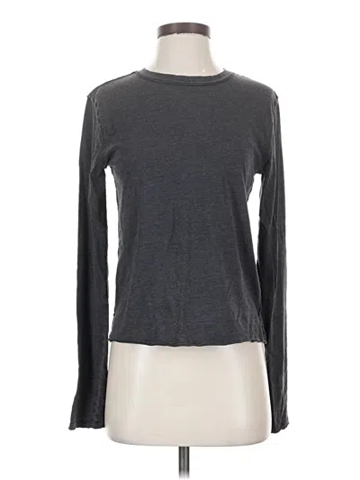 Pre-owned We The Free Long Sleeve T-shirt In Gray
