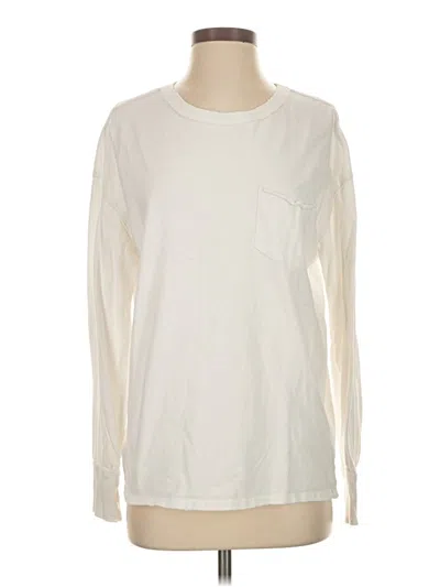 Pre-owned We The Free Long Sleeve T-shirt In Ivory