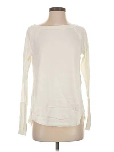 Pre-owned We The Free Long Sleeve T-shirt In Ivory