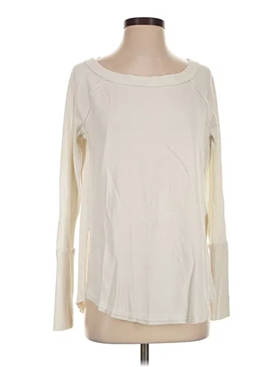 Pre-owned We The Free Long Sleeve T-shirt In Ivory