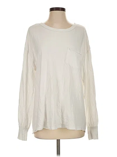 Pre-owned We The Free Long Sleeve T-shirt In Ivory