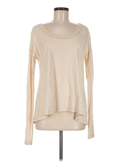 Pre-owned We The Free Long Sleeve T-shirt In Ivory
