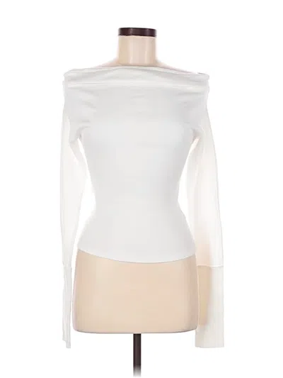Pre-owned We The Free Long Sleeve T-shirt In Ivory