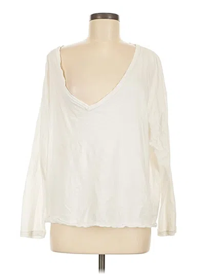 Pre-owned We The Free Long Sleeve T-shirt In Ivory