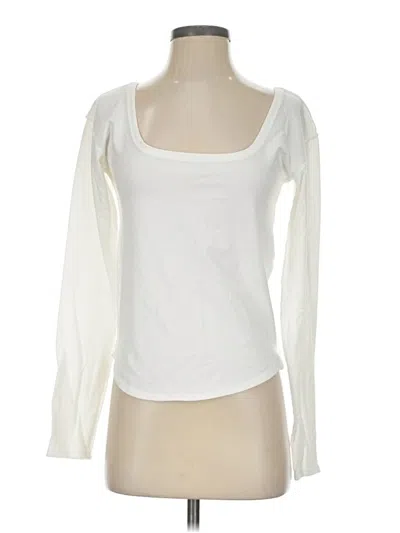 Pre-owned We The Free Long Sleeve T-shirt In Ivory