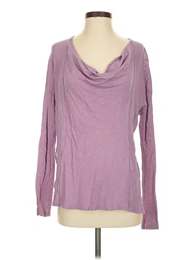 Pre-owned We The Free Long Sleeve T-shirt In Purple