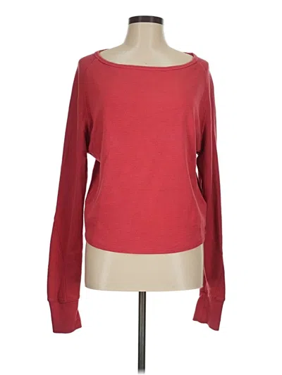 Pre-owned We The Free Long Sleeve T-shirt In Red