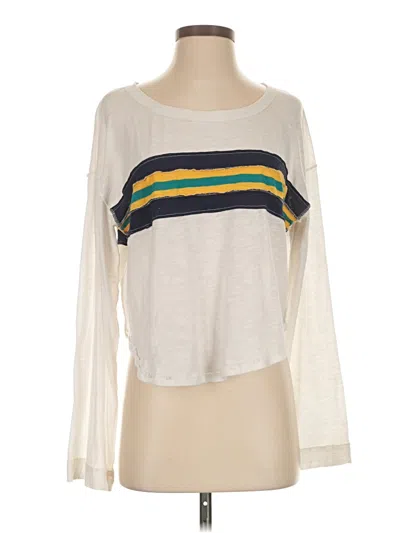 Pre-owned We The Free Long Sleeve T-shirt In White