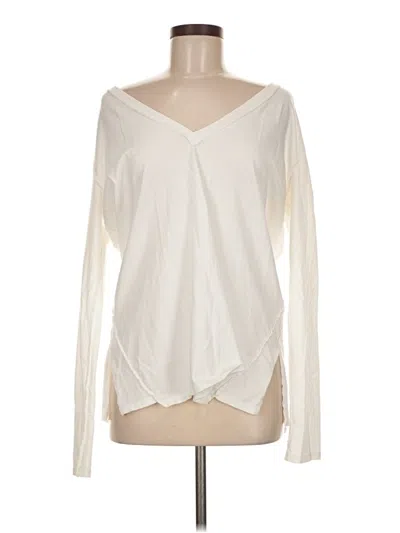 Pre-owned We The Free Long Sleeve T-shirt In White