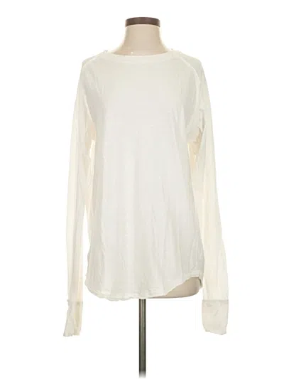 Pre-owned We The Free Long Sleeve T-shirt In White
