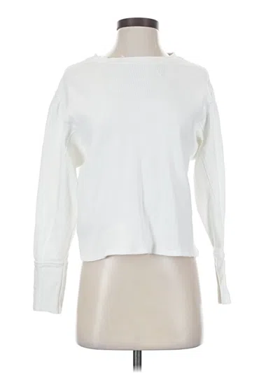 Pre-owned We The Free Long Sleeve T-shirt In White