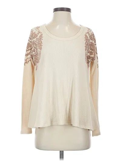 Pre-owned We The Free Long Sleeve T-shirt In White