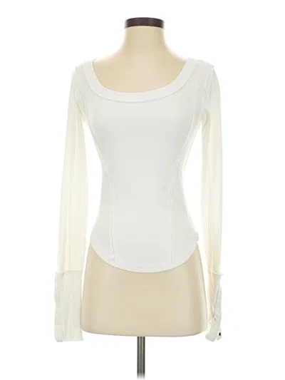 Pre-owned We The Free Long Sleeve T-shirt In White