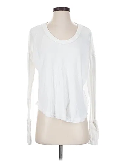 Pre-owned We The Free Long Sleeve T-shirt In White