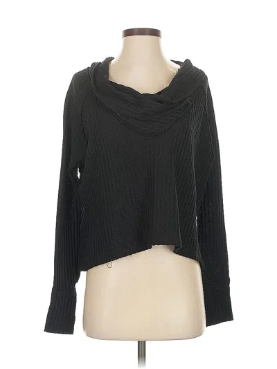 Pre-owned We The Free Long Sleeve Turtleneck In Black