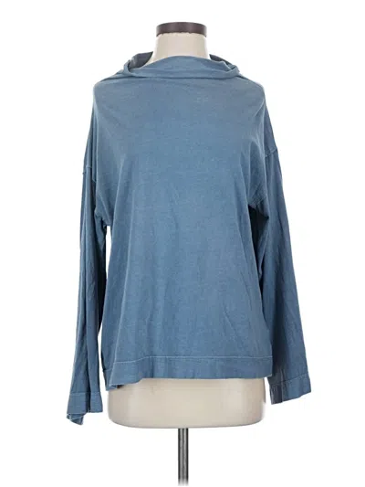 Pre-owned We The Free Long Sleeve Turtleneck In Blue