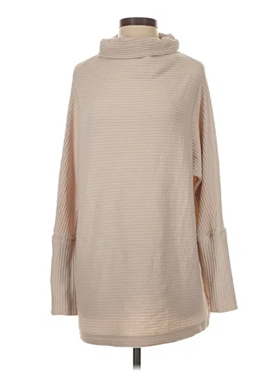 Pre-owned We The Free Long Sleeve Turtleneck In Brown