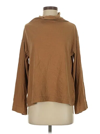Pre-owned We The Free Long Sleeve Turtleneck In Brown