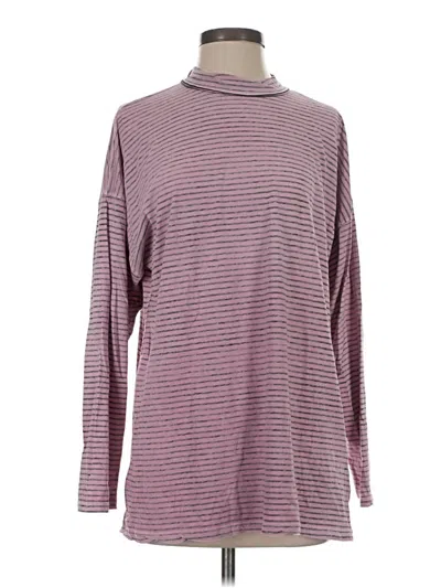 Pre-owned We The Free Long Sleeve Turtleneck In Burgundy