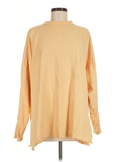 Pre-owned We The Free Long Sleeve Turtleneck In Gold