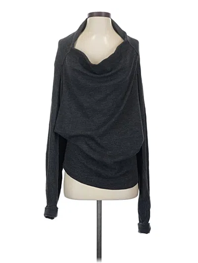 Pre-owned We The Free Long Sleeve Turtleneck In Gray
