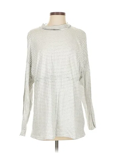 Pre-owned We The Free Long Sleeve Turtleneck In Silver